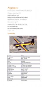 English Worksheet: Airport Vocabulary