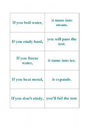 English worksheet: Conditional