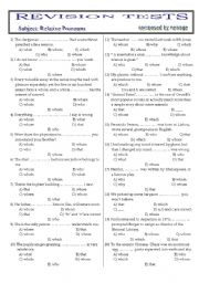 RELATIVE PRONOUNS