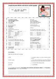 English Worksheet: Hot n Cold - Katy Perry