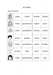 English worksheet: reading comprenhention