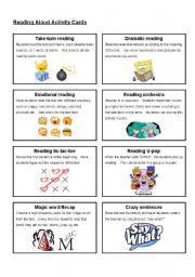 English Worksheet: Fun with Reading