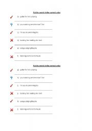 English worksheet: Word Jumble