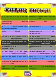 Color idioms