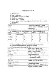 English Worksheet: asking directions