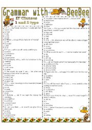 Grammar with BeeBee -- IF CLAUSES 1 and 2