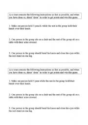 English Worksheet: Reading exercise
