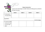 English worksheet: Interview form