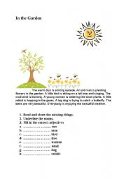 English worksheet: Spring 