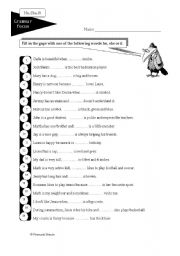 English Worksheet: He,She or It.