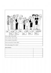 English Worksheet: comparative-people