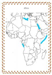 English worksheet: AFRICA