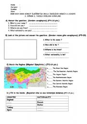 5th grade 1st term 2nd exam