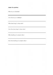 English Worksheet: Frequency adverbs
