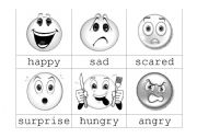 English Worksheet: Feelings Pelmanism