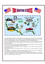 English Worksheet: The United States