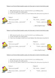 English worksheet: Object Pronouns Exercise