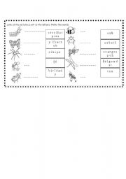 English Worksheet: BUGS