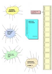 English worksheet: elementary vocabulary