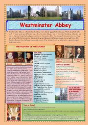 Westminster Abbey London (2 pages)