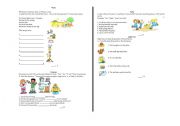 English Worksheet: Grammar 4 kids