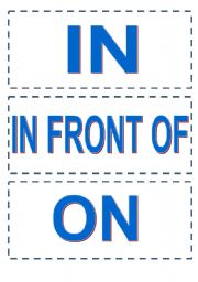 Prepositions of place