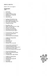 English worksheet: SONG: Dancing Queen - ABBA (with key)