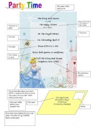 English Worksheet: Party Time