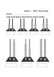 Grade 1 Math Place Value
