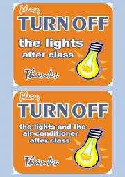 CLASS SIGNS 2