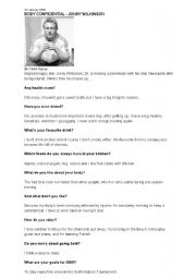 English Worksheet: Wilkinson