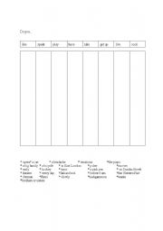 English Worksheet: Basic 