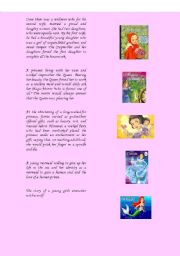 English Worksheet: Fairytales