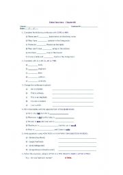 English worksheet: Some, Any, No Adjectives