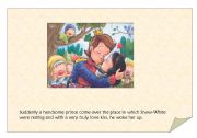 English Worksheet: Snow-White part 5 reading