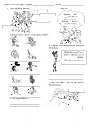 English Worksheet: Family