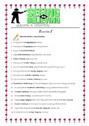 English Worksheet: Fill in the blanks exercises