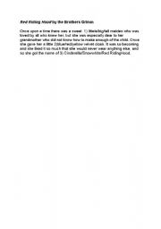 English Worksheet: gap filling