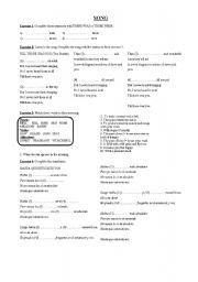 English worksheet: Till There was You