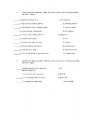 English worksheet: Identify electronic appliances