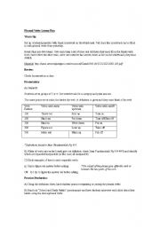 English worksheet: Seperable Phrasal Verb Lesson Plan