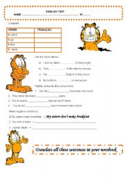 English Worksheet: Simple Present