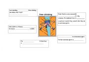 English worksheet: Free climbing