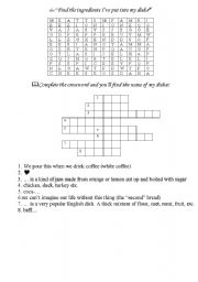 English Worksheet: Meat pie