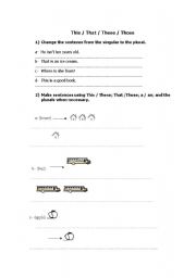 English Worksheet: Grammar Activities 