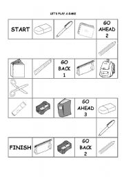 English Worksheet: School Objects