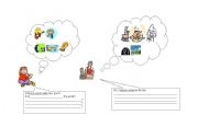 English worksheet: USED TO