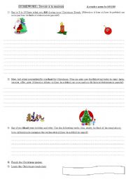 English worksheet: Practice the simple past
