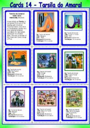 Cards 14 - Tarsila do Amaral