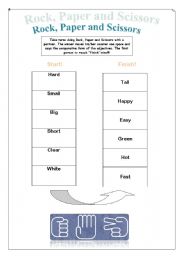 English Worksheet: comparative form of adjectives games 